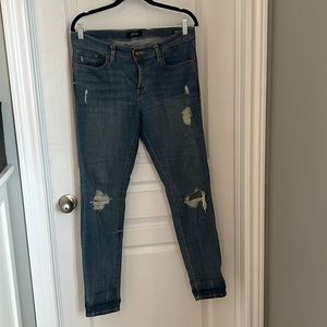Buffalo distressed mid rise skinny stretch Faith Size 30